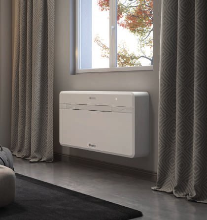 Klimaanlage ohne Außeneinheit im Wohnraum
